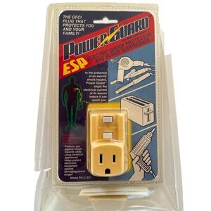 Vintage Windmere Power Guard ESP GFCI Surge Protector Plug Model PG-2/257 Sealed